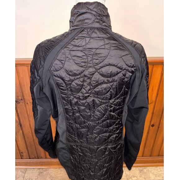 Kerrits Womens Black Quilted Full Zip Lightweight Equestrian Riding Jacket Large - Picture 3 of 9